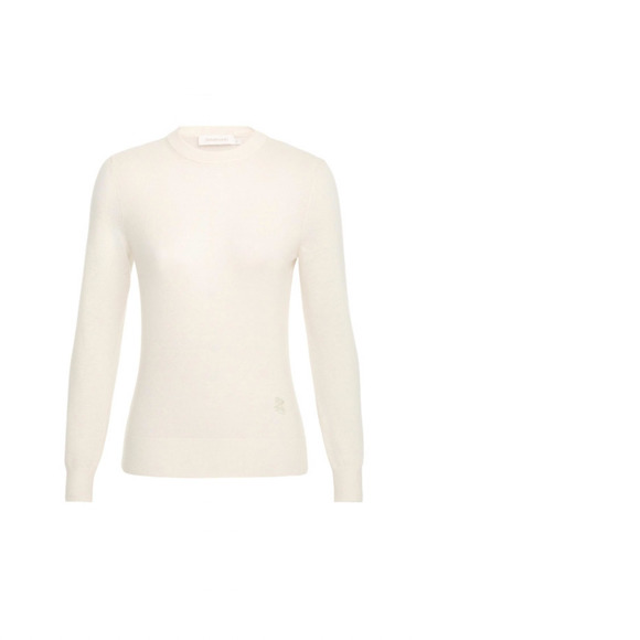 NEW ZIMMERMANN classic crew neck sweater in parchment - Picture 3 of 4